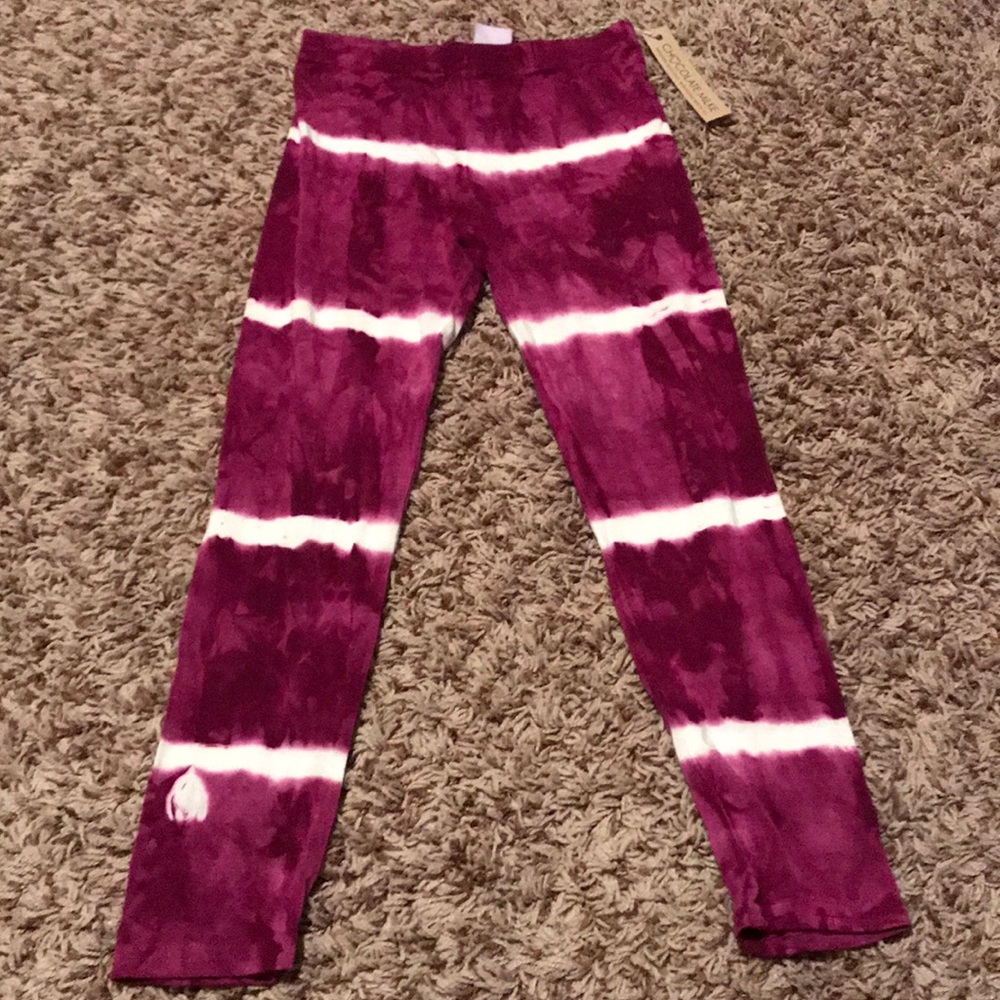 Chocolate Milke Tie Dye Leggings
